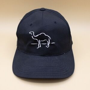 Camel Cigarettes Vintage Black Snap Tab Baseball Cap Men's Size OSFM